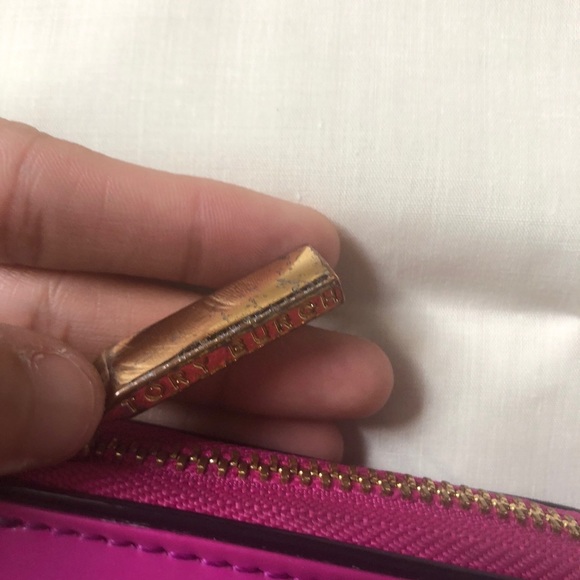 Pink Patent Leather Tory Burch Wallet OBO - Picture 5 of 6